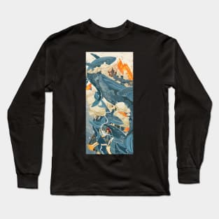 The Myth of Japanese Whales Long Sleeve T-Shirt